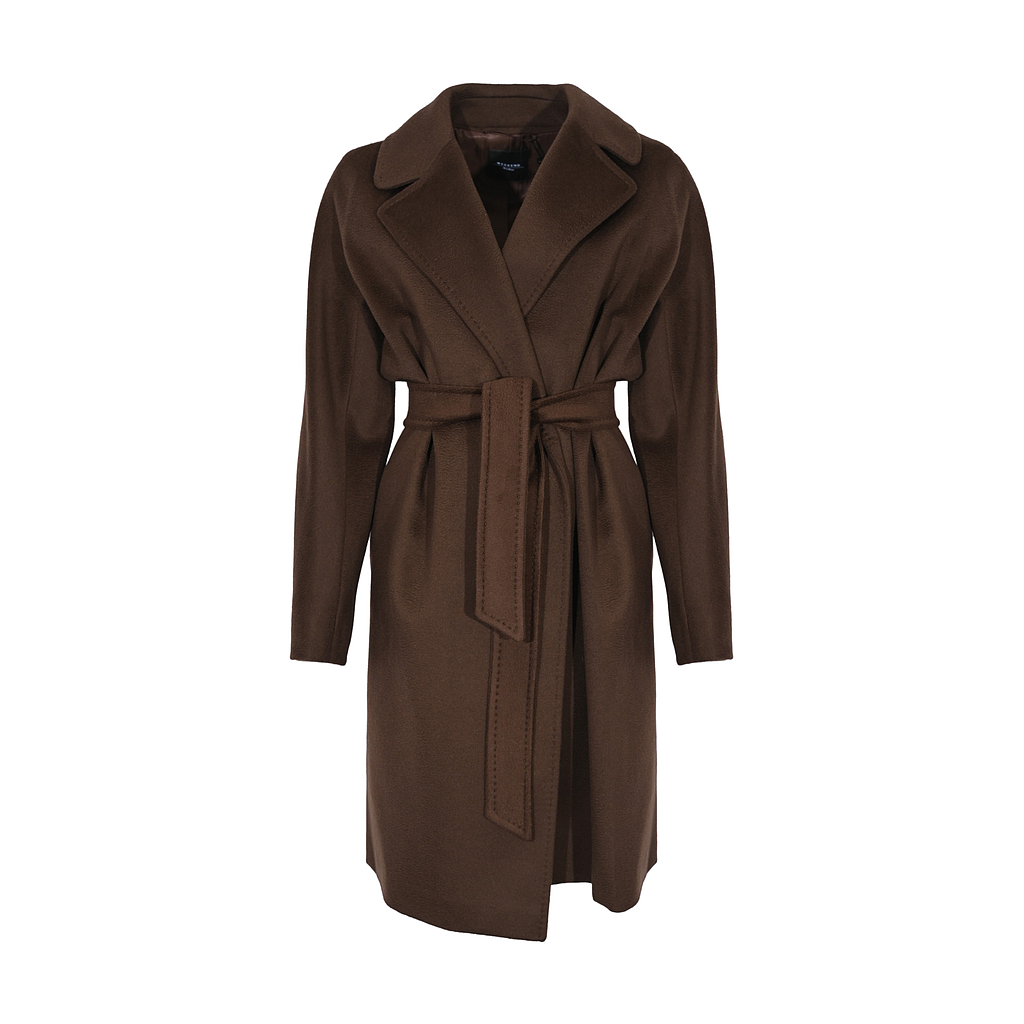 MAXMARA WEEKEND 5016065206089 - CORTE WOMEN'S COAT CHOCOLATE
