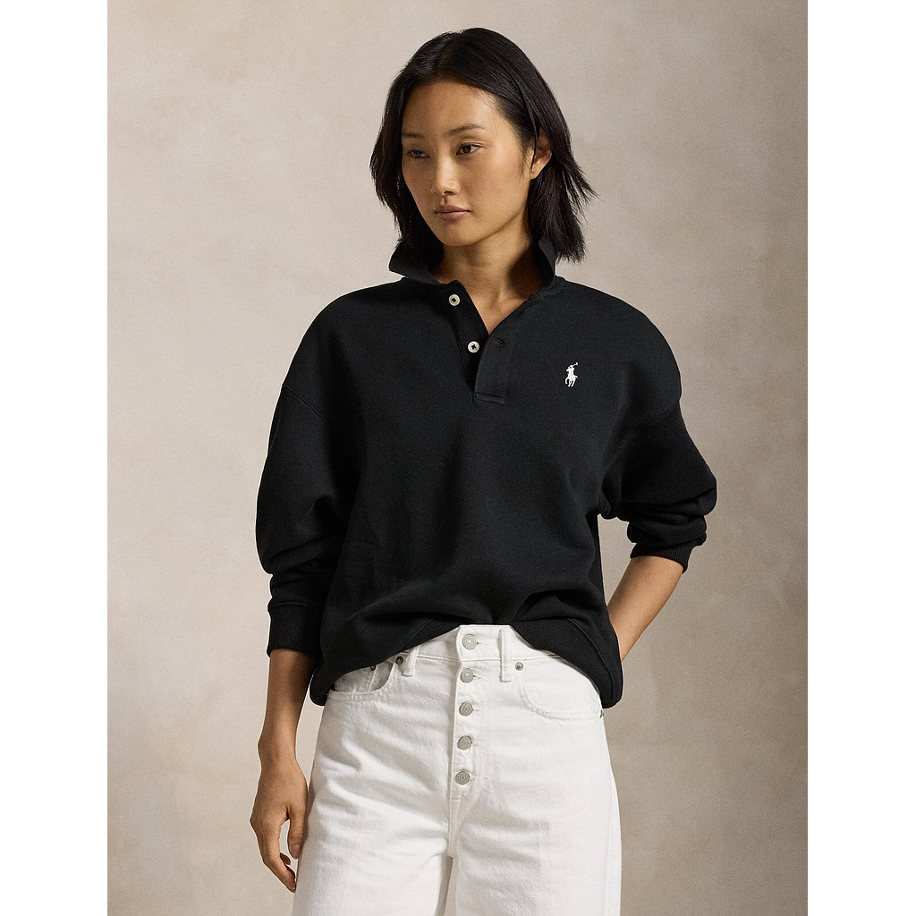 POLO RALPH LAUREN 211947966 002 WOMEN'S POLO BLACK