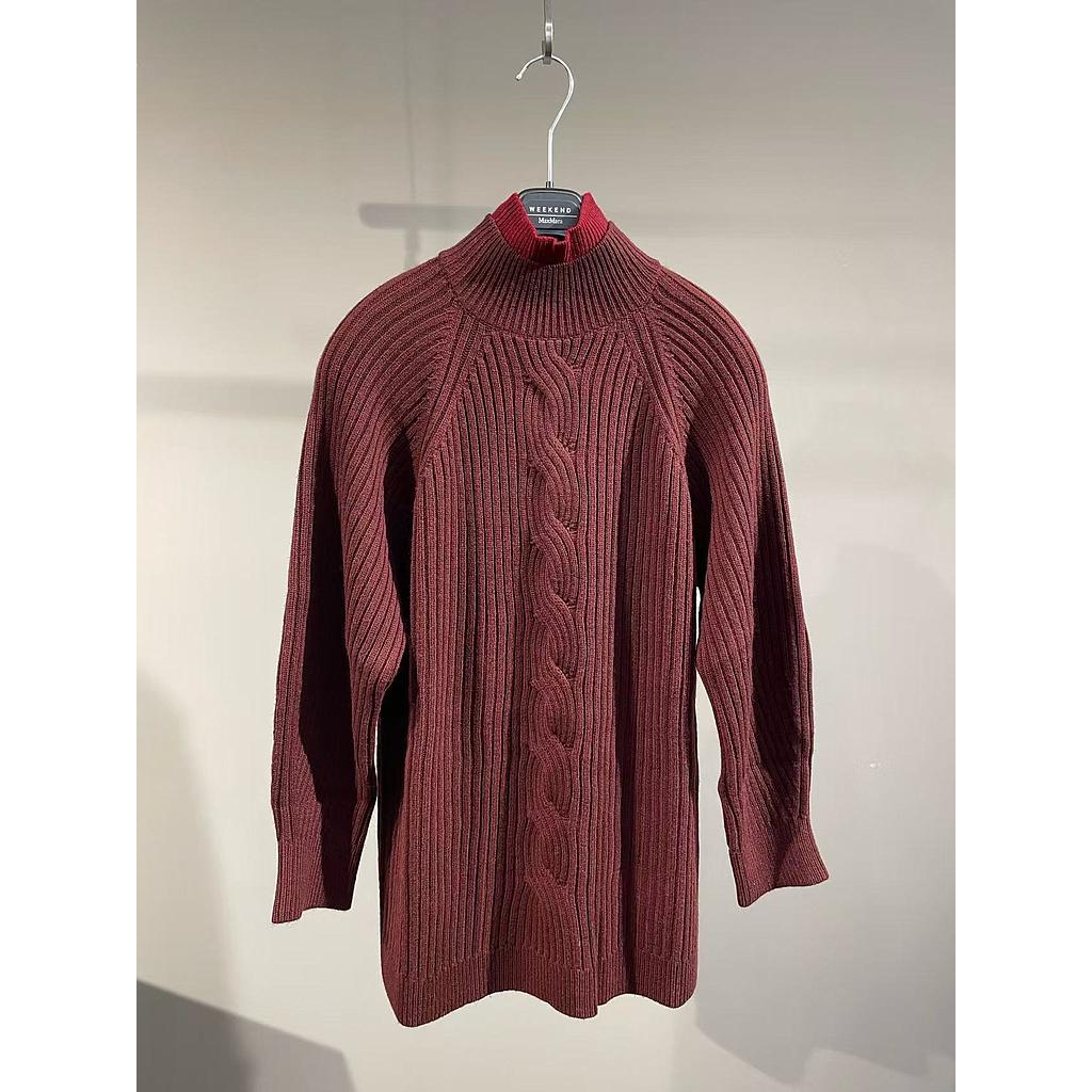 MAXMARA 2521366202600 021 - ALCAZAR WOMEN'S SWEATER CHERRY