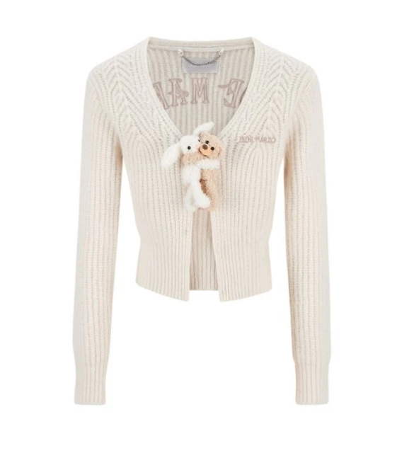 13DE MARZO DOOZOO CUDDLE BUTTON CARDIGAN BEIGE CT