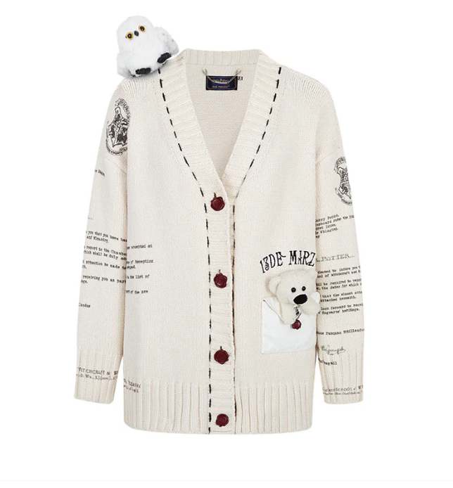 13DE MARZO MZ2514301 HEDWIG HOGWARTS OFFER CARDIGAN BEIGE CT