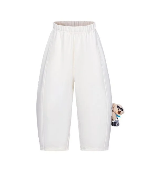 13DE MARZO MZ2507001 KID'S BABYBEAR HARM PANTS WHITE 