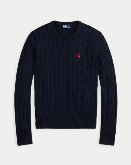 POLO RALPH LAUREN 211971869008 WOMEN'S PULLOVER NAVY