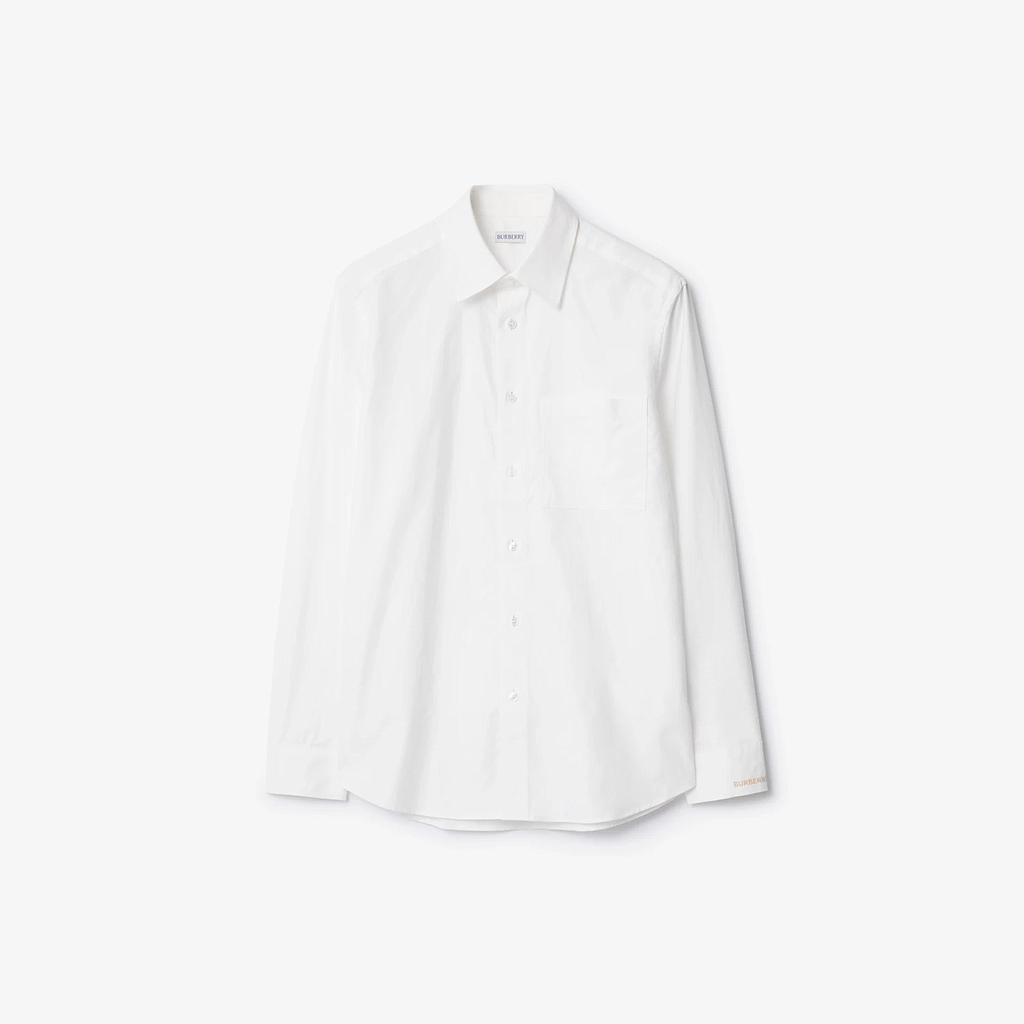 BURBERRY OT 81117651 MEN'S SHIRT WHITE
