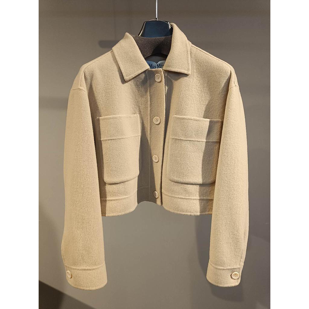 MAXMARA 1911066106002 - MXMPOGGIO WOMEN'S JACKET ALBINO