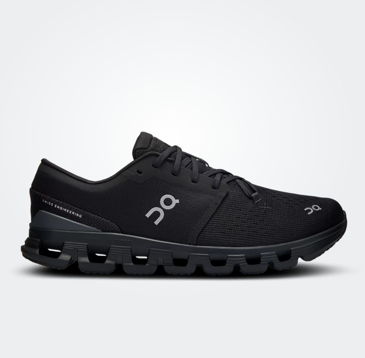 ON RUNNING 3ME30040106 CLOUD X 4 MEN'S SNEAKERS BLACK