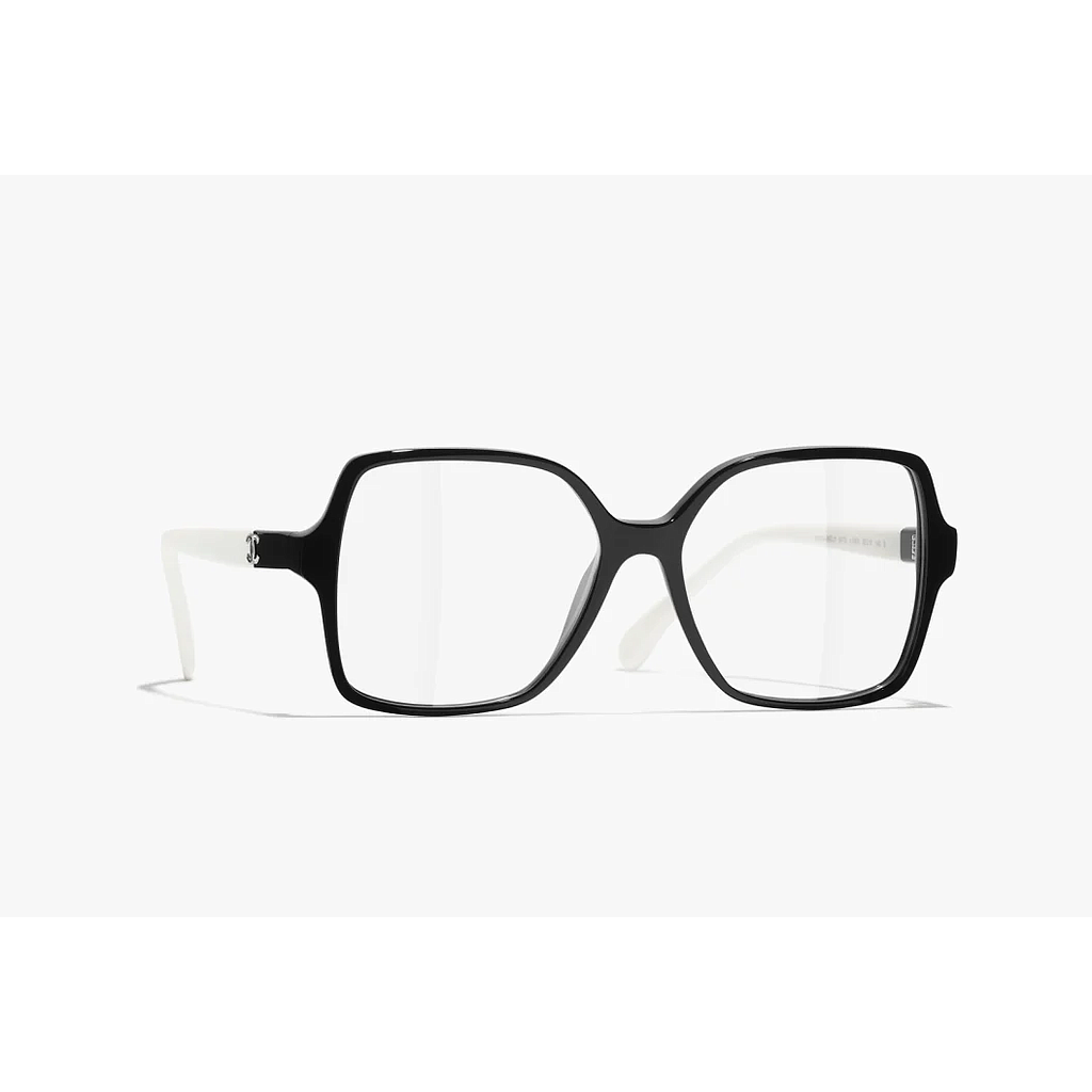 CHANEL CH3473 1656 GLASSES BLACK WHITE