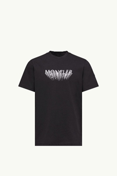 MONCLER 8C00022.89AYW 999 MEN'S T-SHIRT BLACK