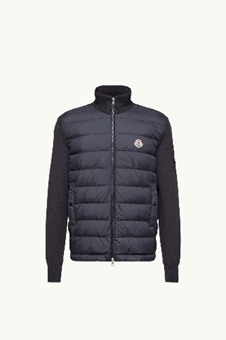 MONCLER 9B00020.M1115 77D MEN'S CARDIGAN DARK NAVY