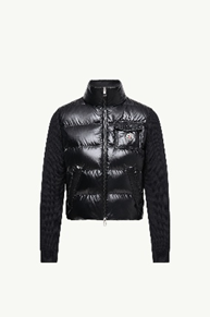 MONCLER L10939B00023M7774999 WOMEN'S CARDIGAN BLACK