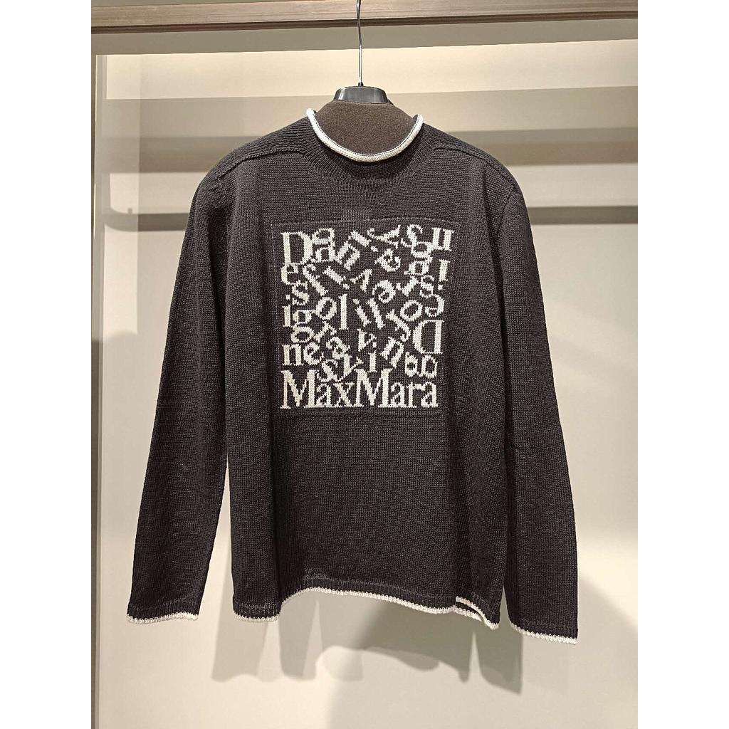 S'MAXMARA 2619361063600 014 - SMMATTORE  WOMEN'S SWEATER BLACK