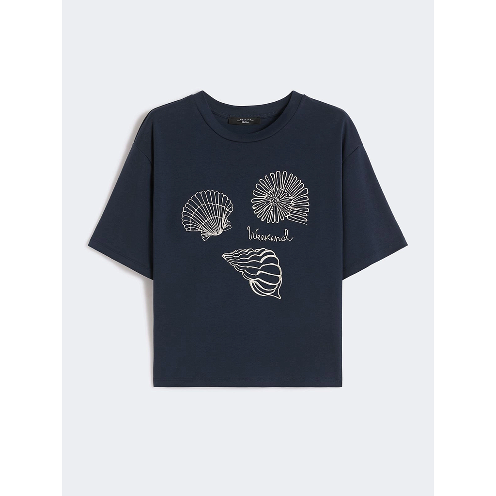 MAXMARA WEEKEND 5941116206004 - WKDSABATO WOMEN'S T-SHIRT NAVY
