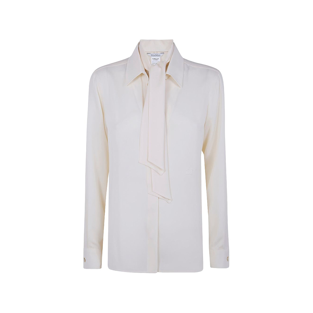 MAXMARA 2611111091600 070 MXMCOLMO WOMEN'S SHIRT IVORY