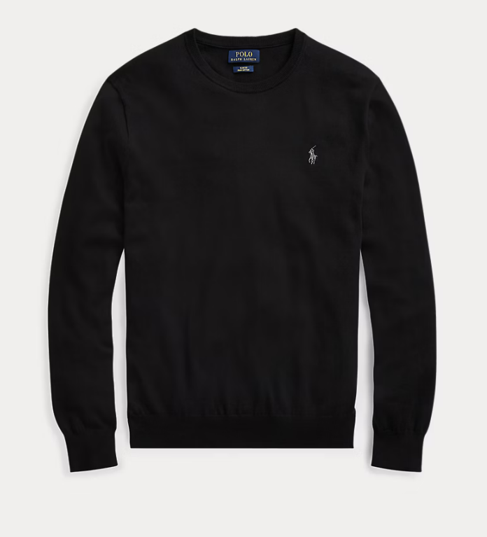 POLO RALPH LAUREN 710684957008 MEN'S SWEATER BLACK