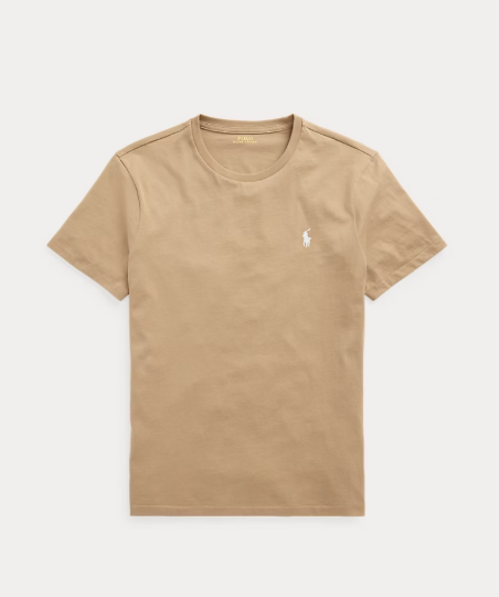 POLO RALPH LAUREN 710671438329 MEN'S T-SHIRT CAFE TAN