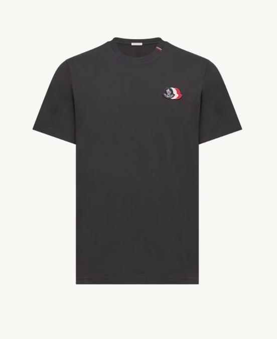 MONCLER L10918C0007489B8Q778 MEN'S T-SHIRT BLUE NAVY