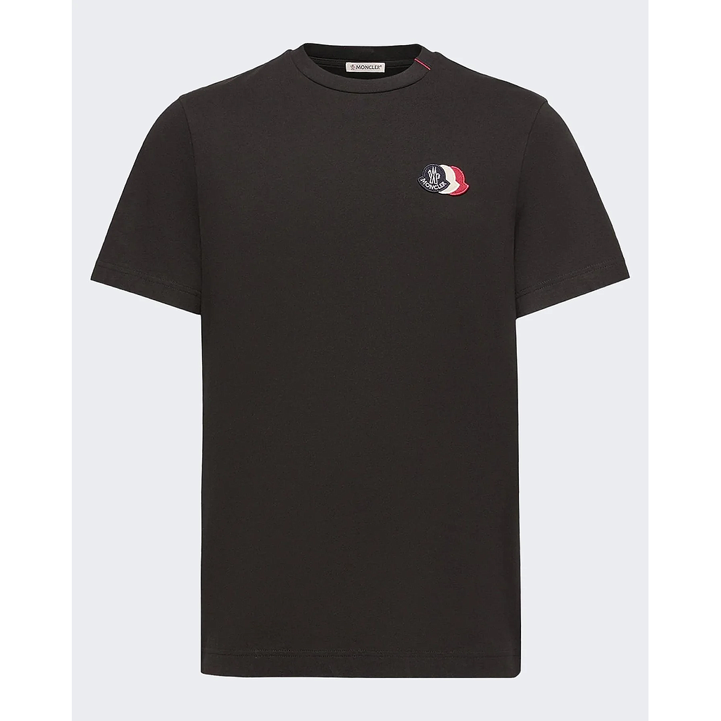 MONCLER L10918C0007489B8Q999 MEN'S T-SHIRT BLACK