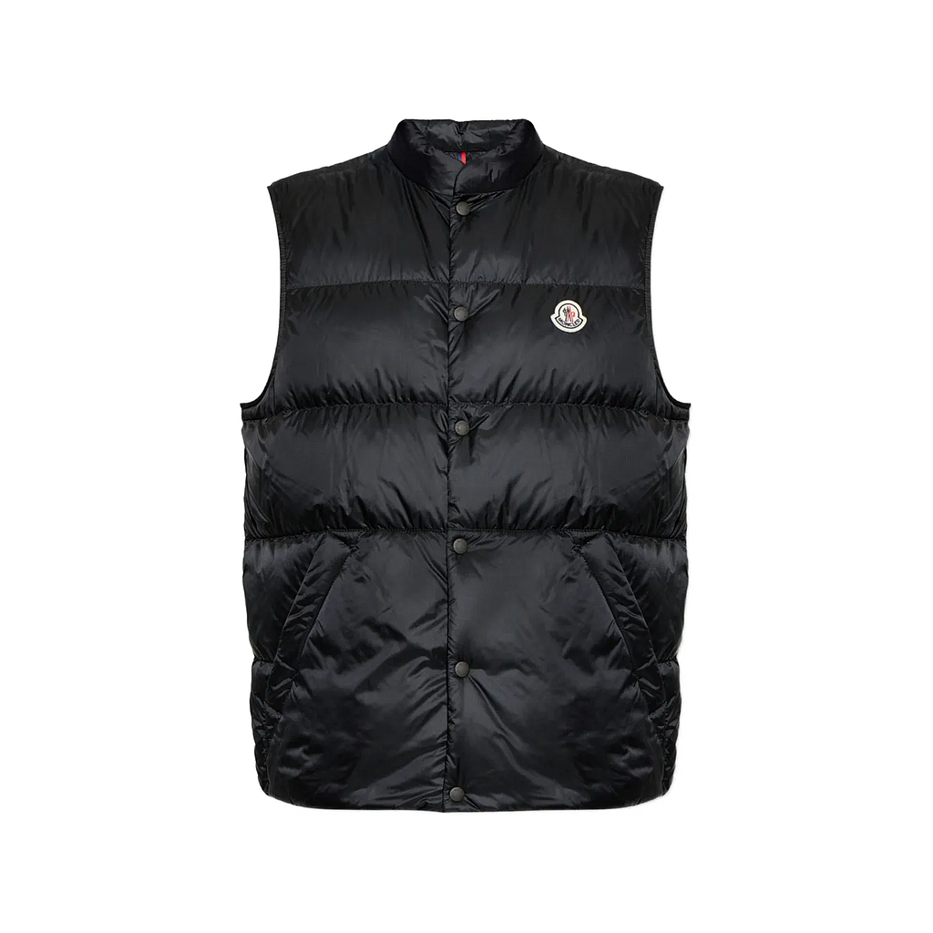 MONCLER L20911A00028597YF999 TUQUEROUYE MEN'S VEST BLACK