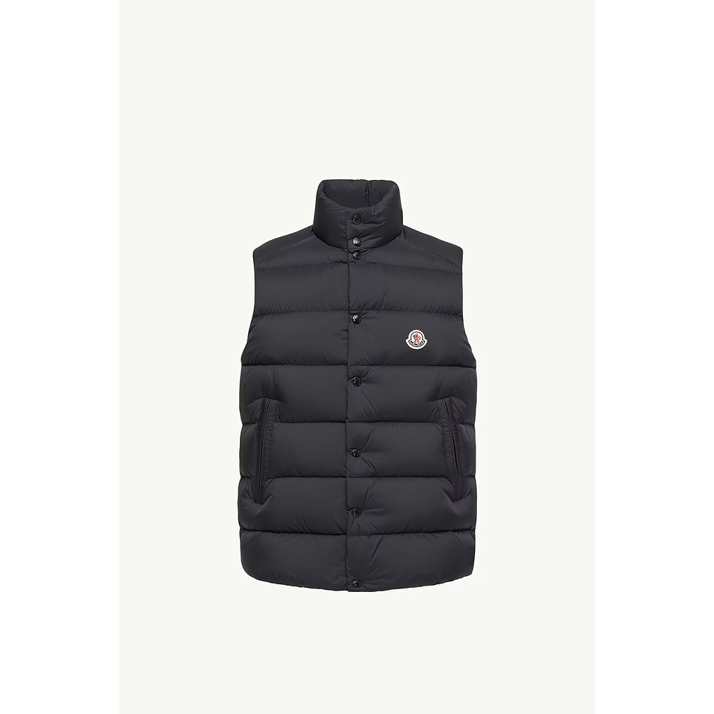 MONCLER L20911A00096597YD776 TIBB MEN'S VEST BLUE