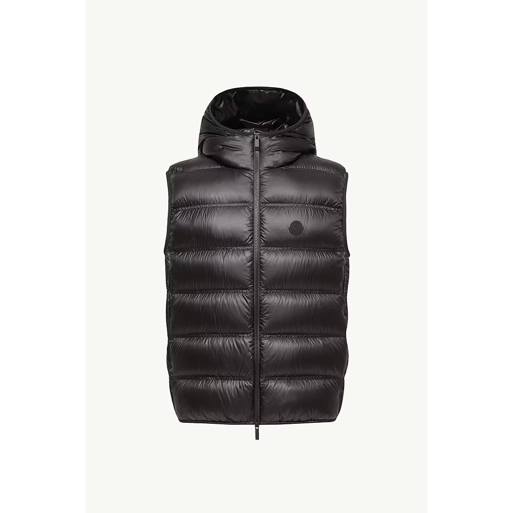 MONCLER L20911A00120595B1999 PANESTREL MEN'S VEST BLACK
