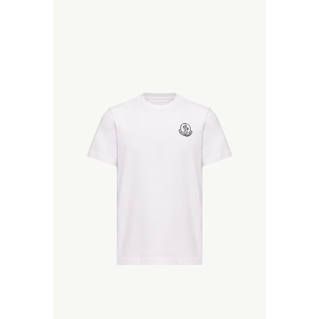 MONCLER L20918C0002589AUG00A MEN'S T-SHIRT WHITE
