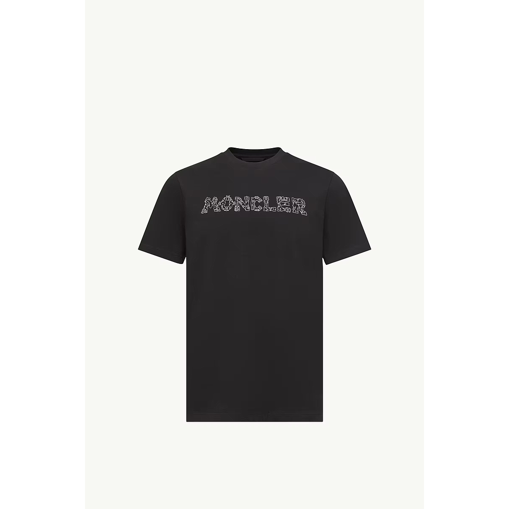 MONCLER L10918C0002589AUG999 MEN'S T-SHIRT BLACK