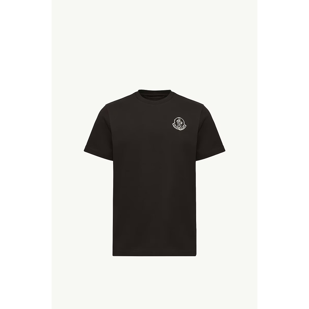 MONCLER L20918C0002589AUG999 MEN'S T-SHIRT BLACK