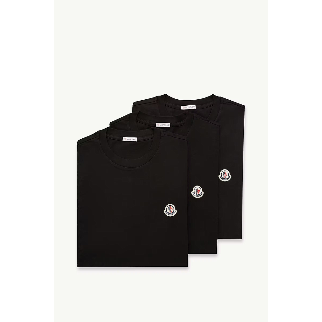 MONCLER L20918C00042829H8999 MEN'S T-SHIRT BLACK