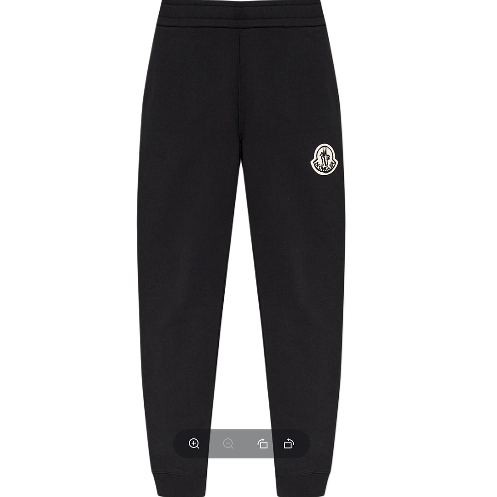 MONCLER L20918H00012899V4999 MEN'S SWEATPANTS BLACK