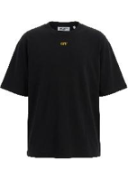 OFF WHITE 44OWOS26T053001 MEN'S T-SHIRT BLACK