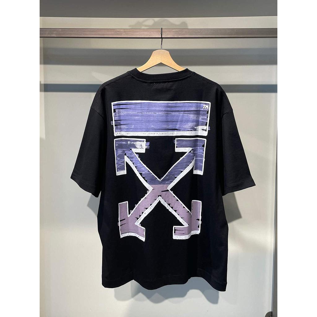 OFF WHITE 44OWOS26T077001 MEN'S T-SHIRT BLACK