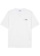 OFF WHITE 44OWOS26T082100 MEN'S T-SHIRT WHITE