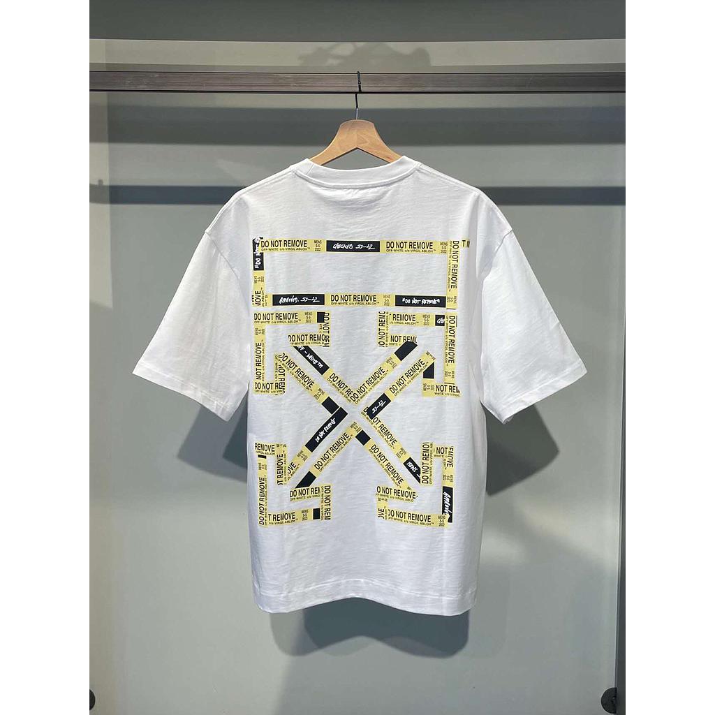 OFF WHITE 44OWOS26T082100 MEN'S T-SHIRT WHITE