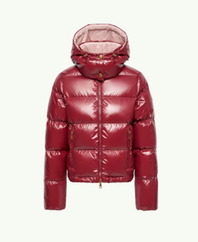 MONCLER L20931A00031597EU472 NIVEOLE WOMEN'S DOWNJACKET RUBINE RED