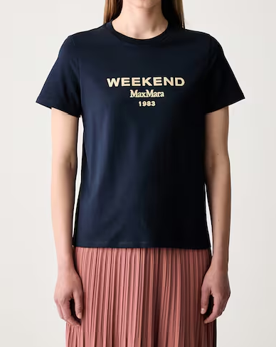 MAXMARA WEEKEND 5976046106002 - WKDEDISON WOMEN'S T-SHIRT NAVY
