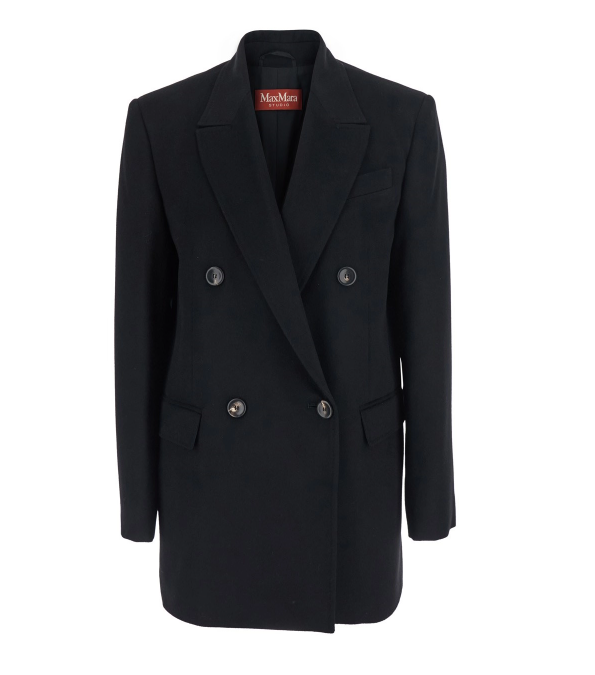 MAXMARA STUDIO 6046036206003 - MSTHOBBY WOMEN'S BLAZER BLACK