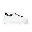 HOGAN HXW6450FC60LE90001 WOMEN'S H-STRIPES SNEAKERS WHITE NOTA