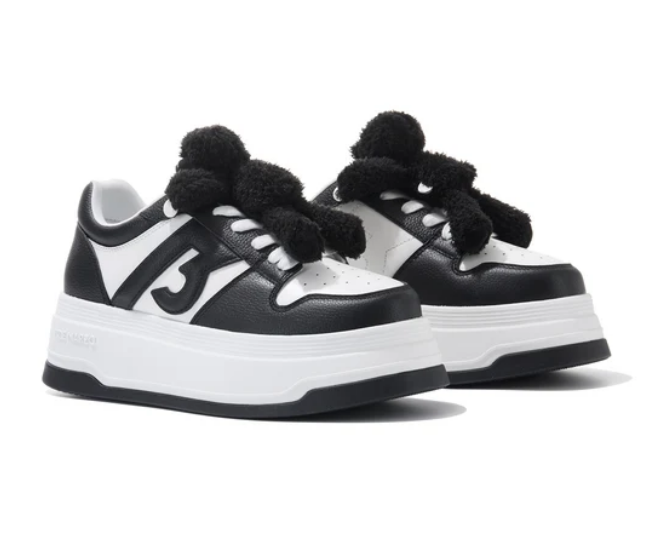 13DE MARZO MZ2610602 CASUAL PLATFORM SNEAKERS BLACK