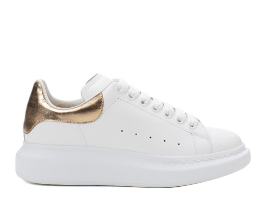 ALEXANDER MCQUEEN 553680 WHNBG 9075 MEN'S SNEAKERS GOLD