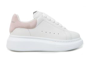 ALEXANDER MCQUEEN KIDS 587691 WHX12 9061 BIANCO CODA ROSA