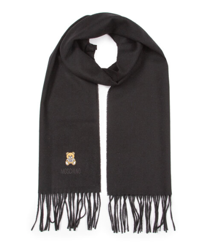 MOSCHINO SCIARPA MINI LOGO M5293 50124-016 NERO