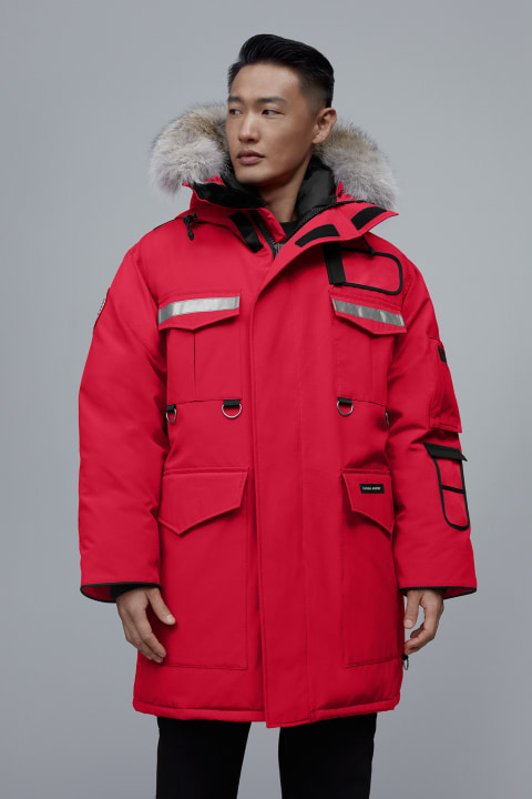 CANADA GOOSE UOMO RESOLUTE PARKA 8501M 11 ROSSO E fashion Italia