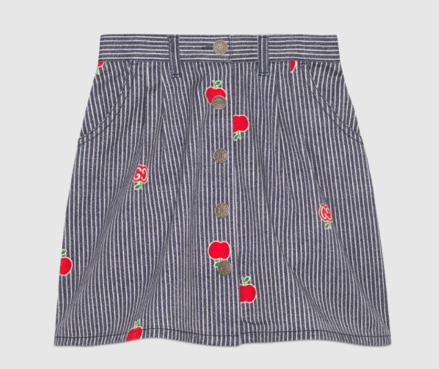 GUCCI 646803 XDBKY 4321 GIRLS SKIRT