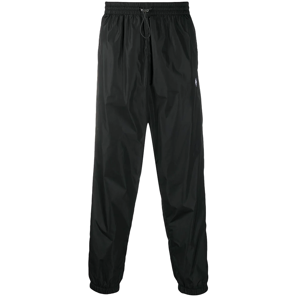 MARCELO BURLON UOMO PANTALONI NERO CMCA146R21FAB0011001 CROSS NYLON