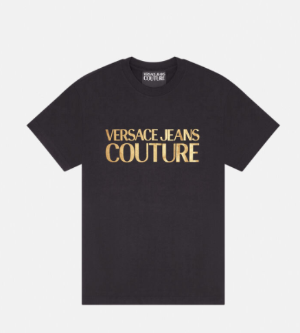 VERSACE T-SHIRT NERO B3GWA7TB K42 SLIM