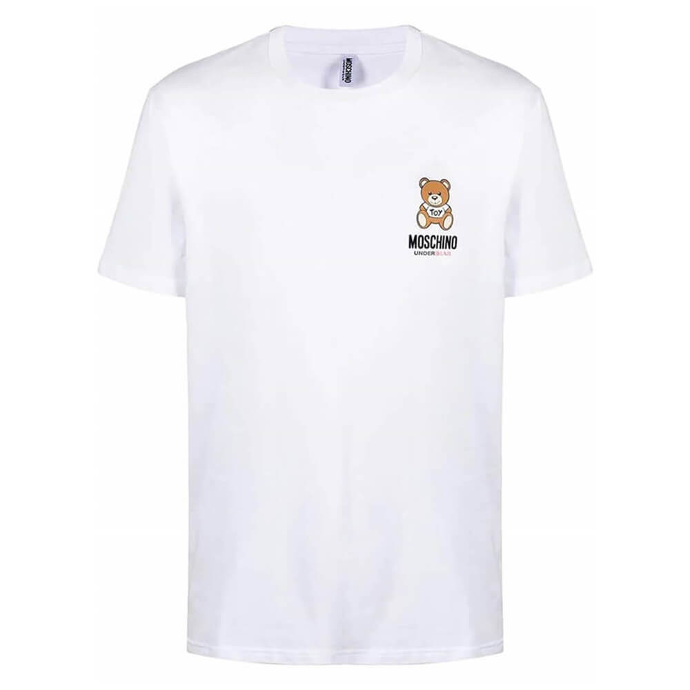  MOSCHINO T-SHIRT BIANCO 1924 8121 0001 PICCOLO TOY