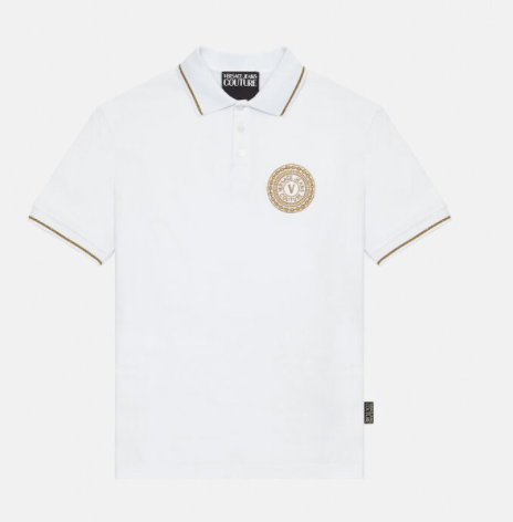 VERSACE JEANS COUTURE E71GAGT01 CJ01T 003 MEN'S POLO