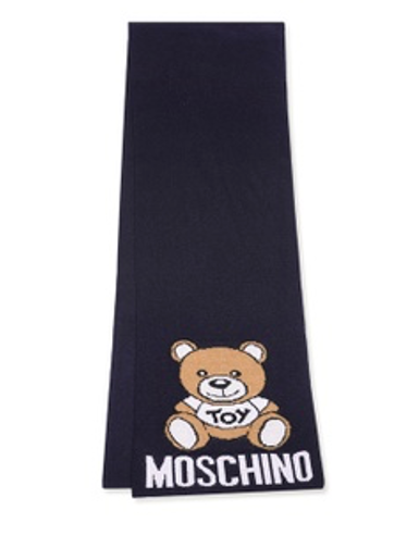 MOSCHINO SCIARPA 50133 M5264 013 NAVY