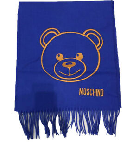 MOSCHINO SCIARPA 30627 M2094 012 AZZURRO