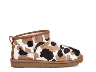 UGG STIVALI ULTRA MINI COW PRINT 1123630